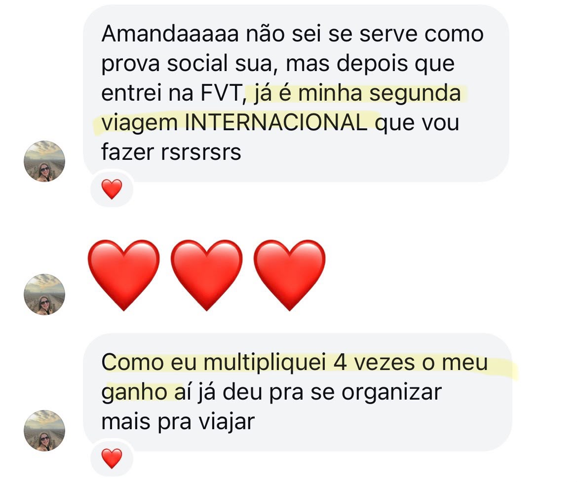 Depoimento de aluna 12 da Formação de Professores de Idiomas